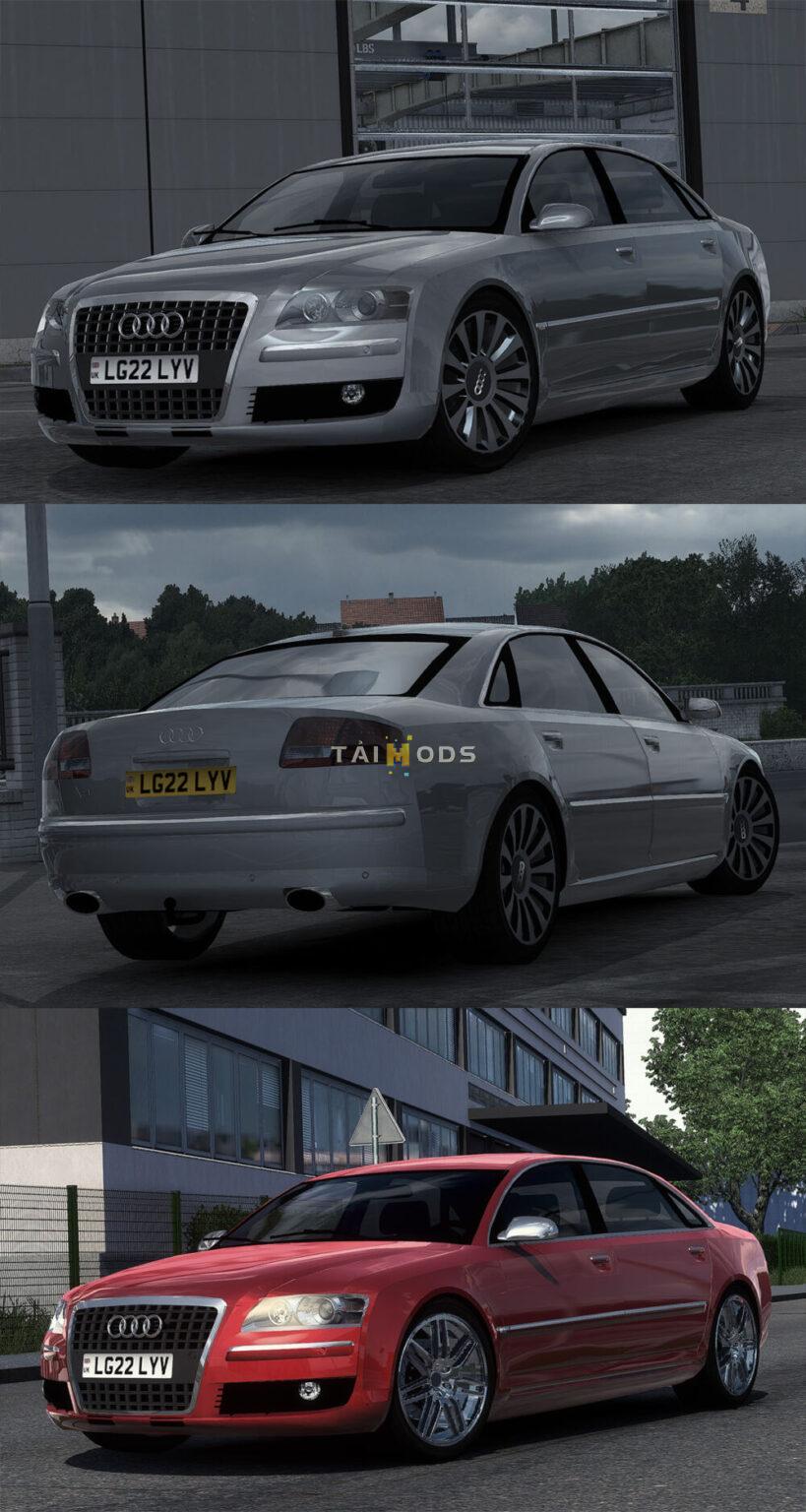 MOD ETS2 – Xe Hơi Audi A8 D3 (1.54)