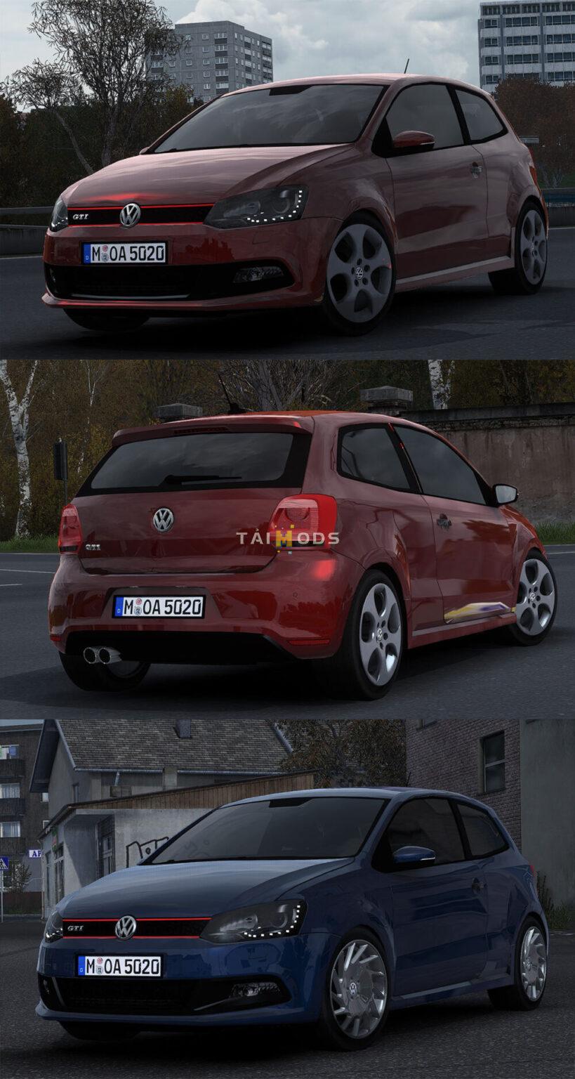 MOD ETS2 – Xe Hơi Volkswagen Polo GTI Mk5 (1.54)