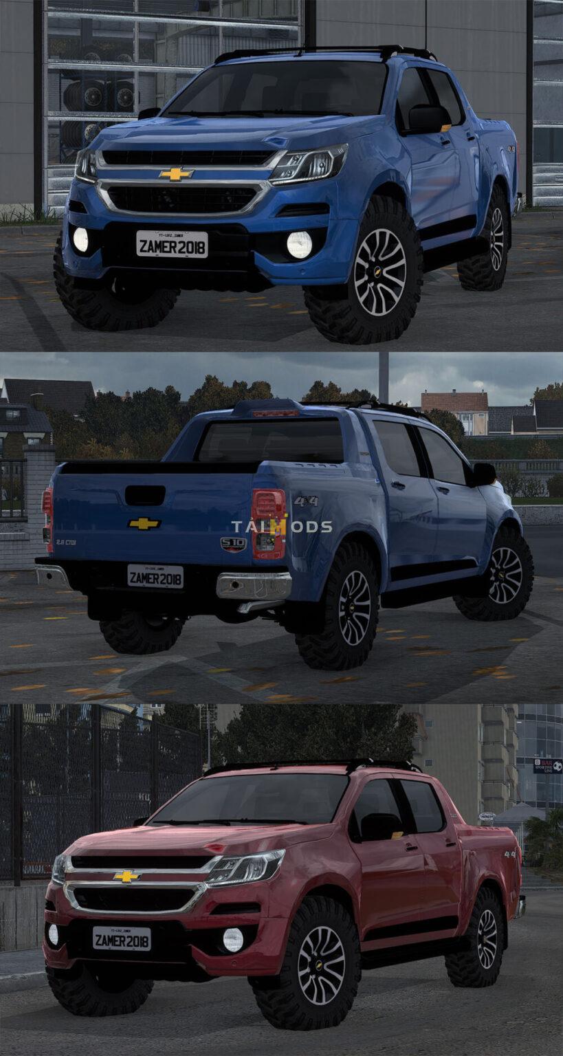 MOD ETS2 – Xe Hơi Chevrolet S10 High Country 2017 (1.54)