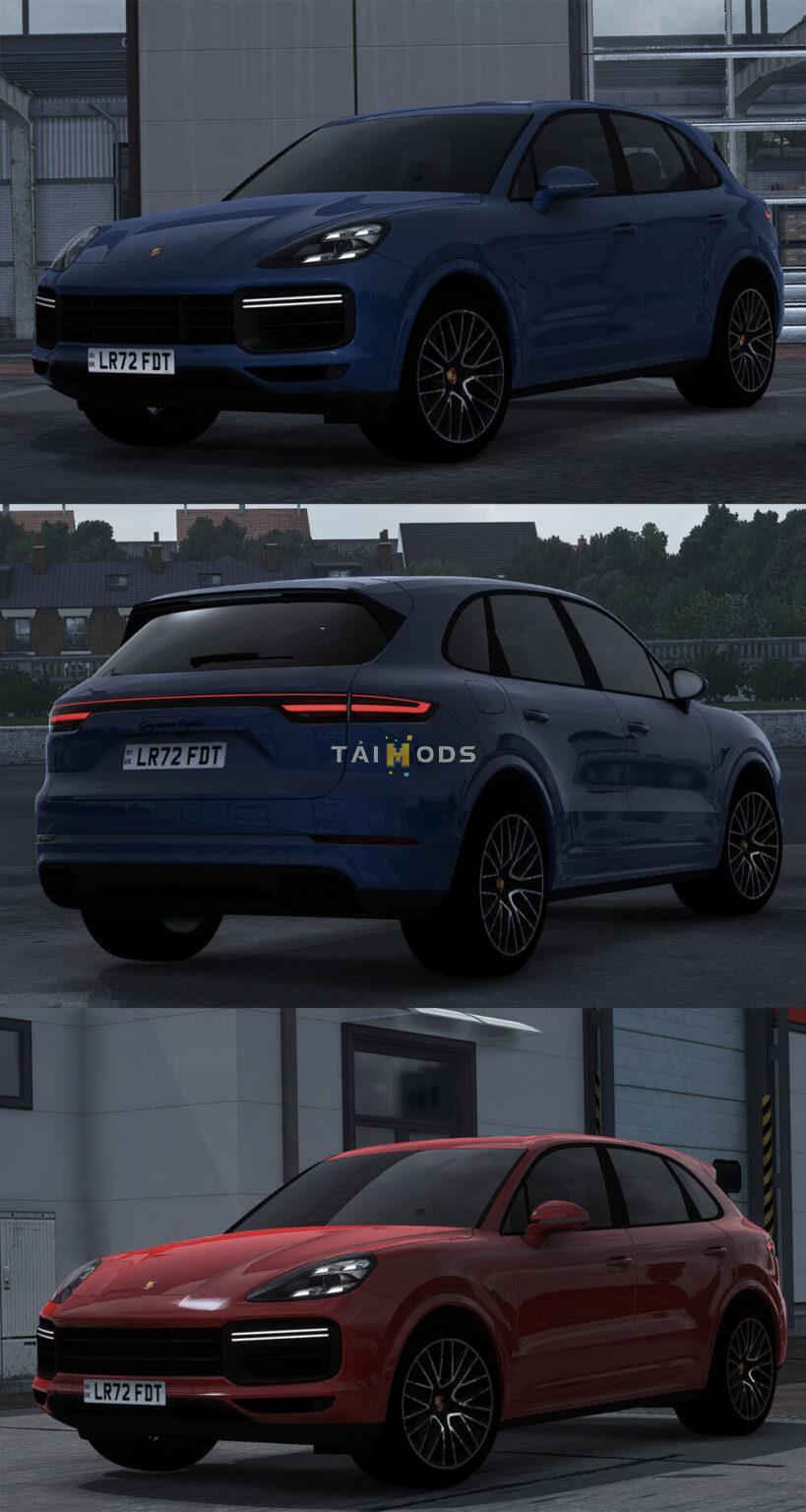 MOD ETS2 – Xe Hơi Porsche Cayenne Turbo 2022 E3 (1.54) MOD ETS2 – Xe Hơi Porsche Cayenne Turbo 2022 E3 (1.54)