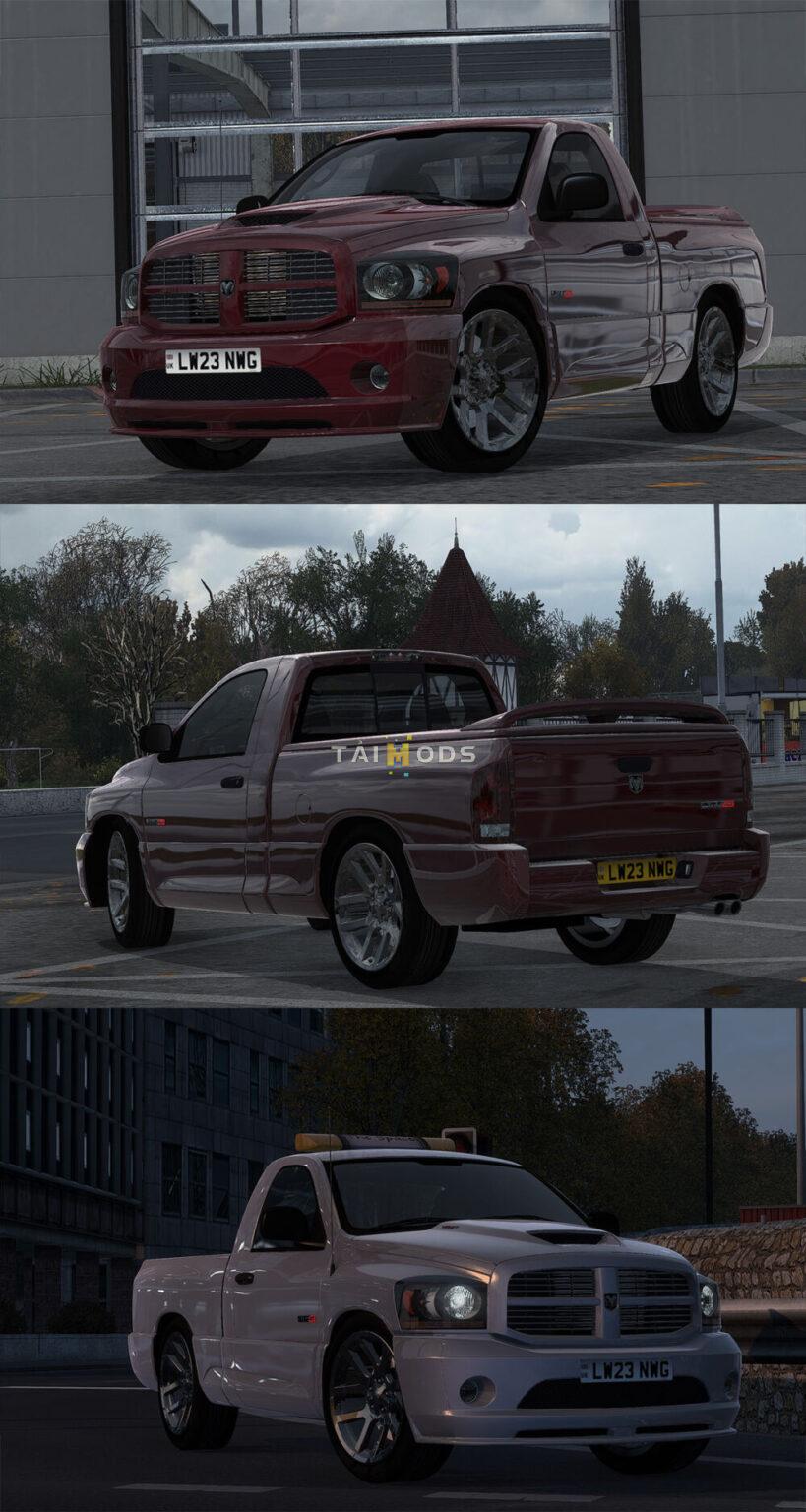 MOD ETS2 – Xe Hơi Dodge Ram SRT-10 2006 (1.54) MOD ETS2 – Xe Hơi Dodge Ram SRT-10 2006 (1.54)