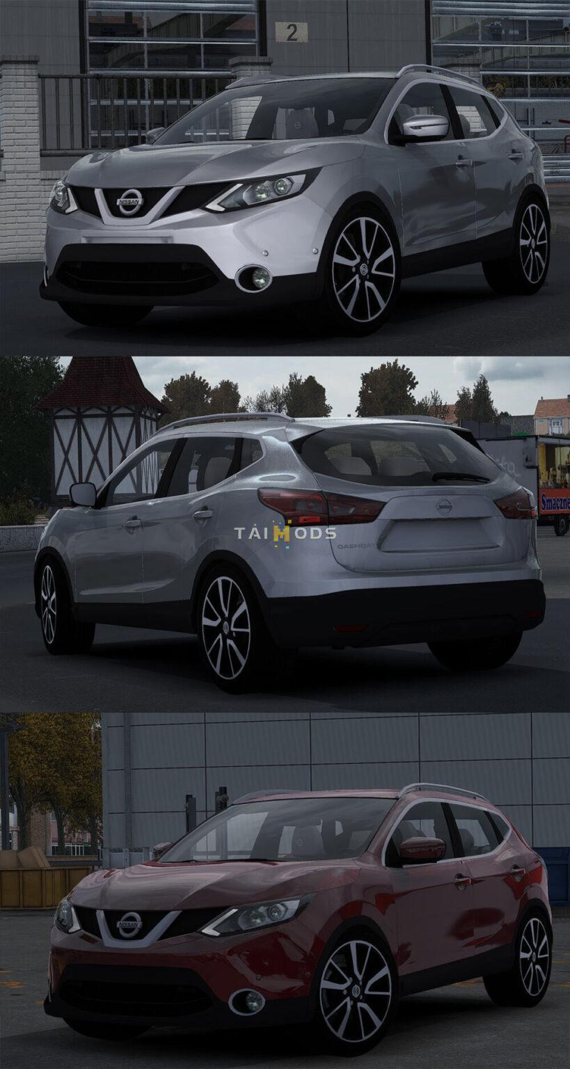 MOD ETS2 – Xe Hơi Nissan Qashqai J11 (1.54)