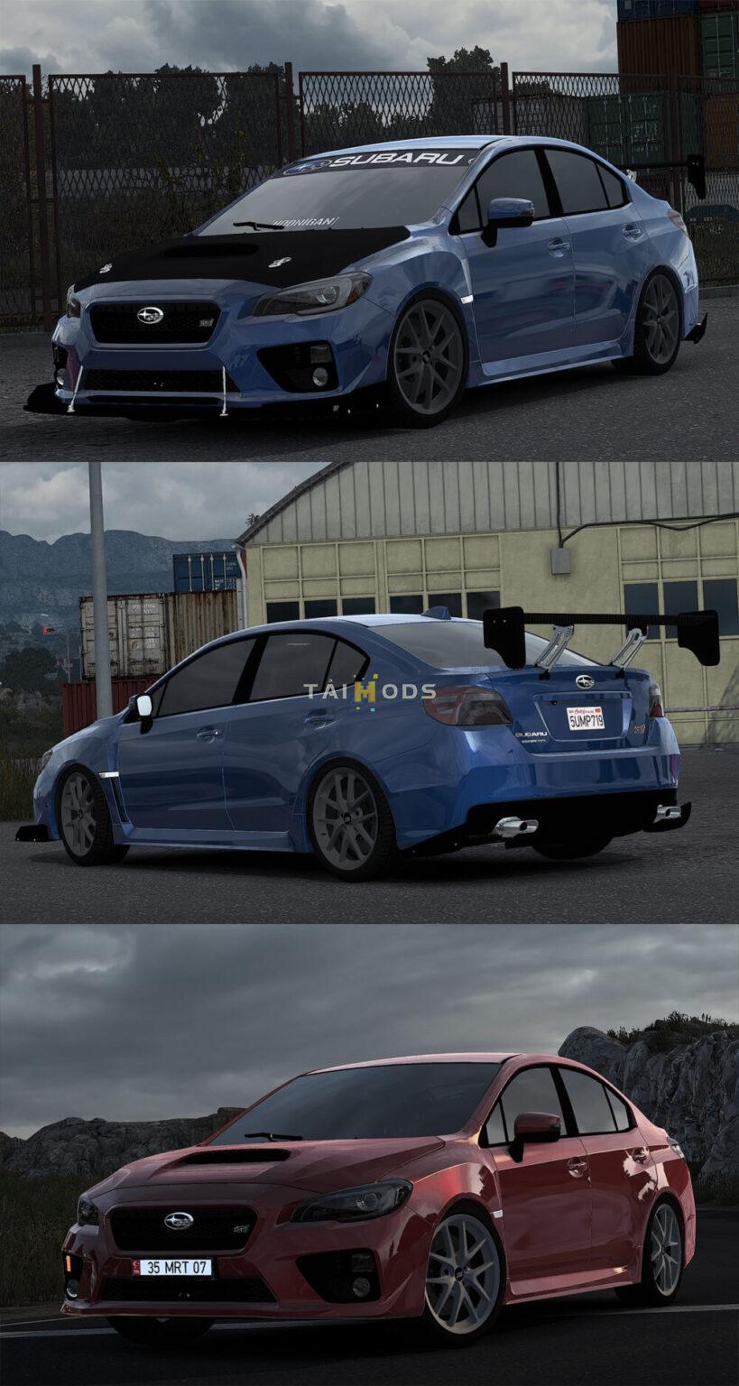 MOD ETS2 – Xe Hơi Subaru Impreza WRX STI 2017 (1.54)