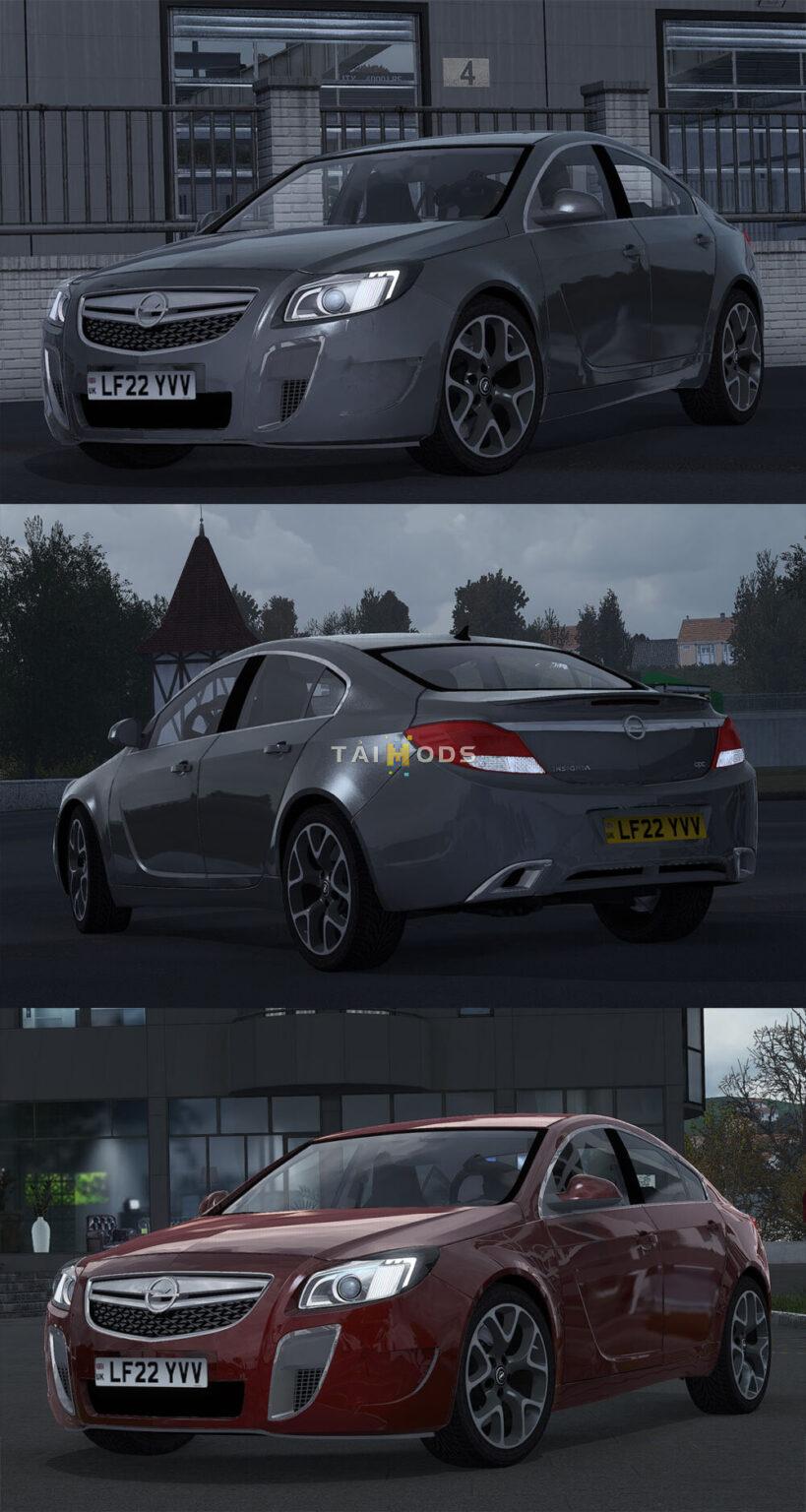 MOD ETS2 – Xe Hơi Opel Insignia OPC G09 2009 (1.54)