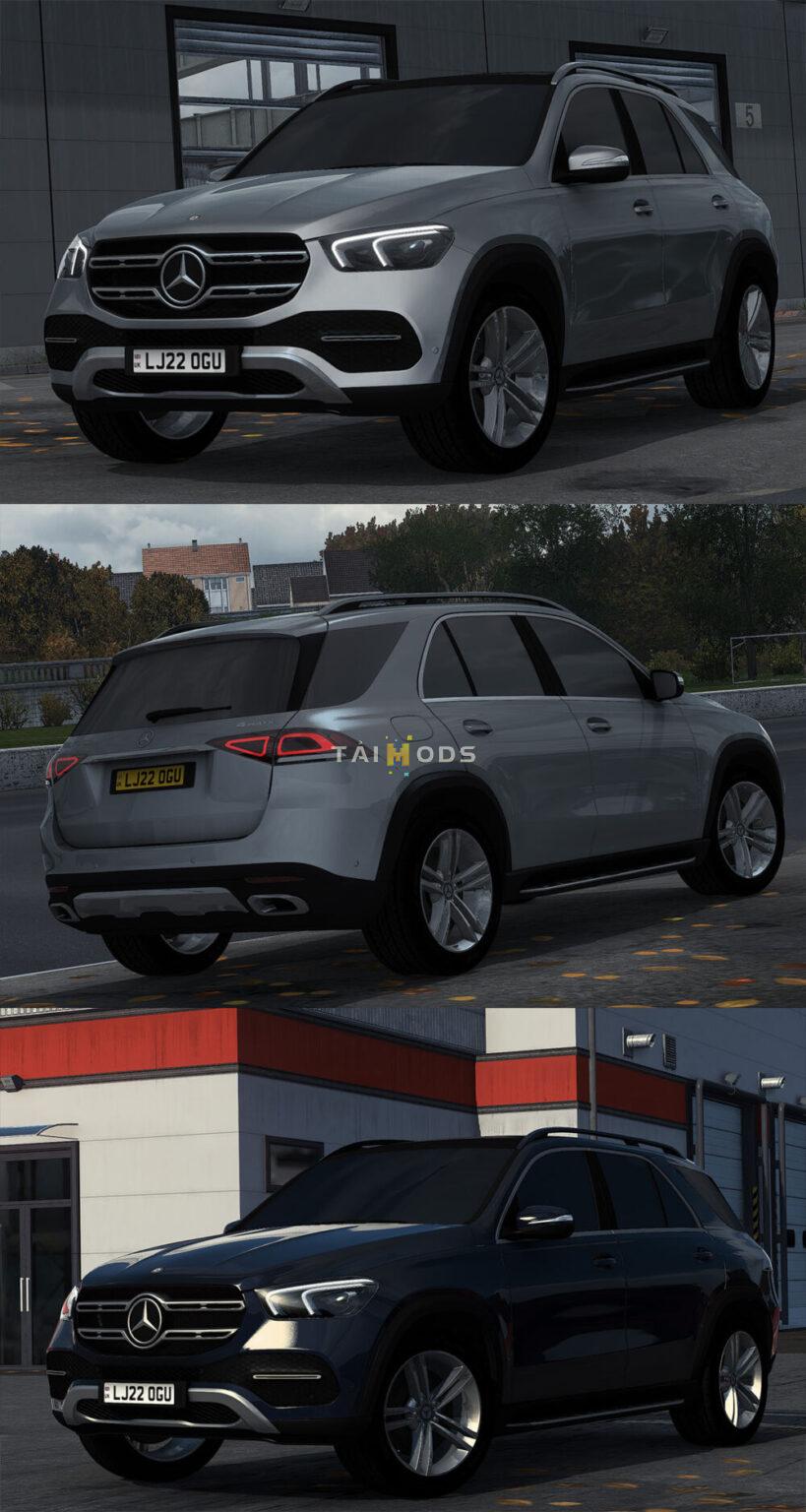 MOD ETS2 – Xe Hơi Mercedes-Benz W167 GLE-Class (1.54) MOD ETS2 – Xe Hơi Mercedes-Benz W167 GLE-Class (1.54)