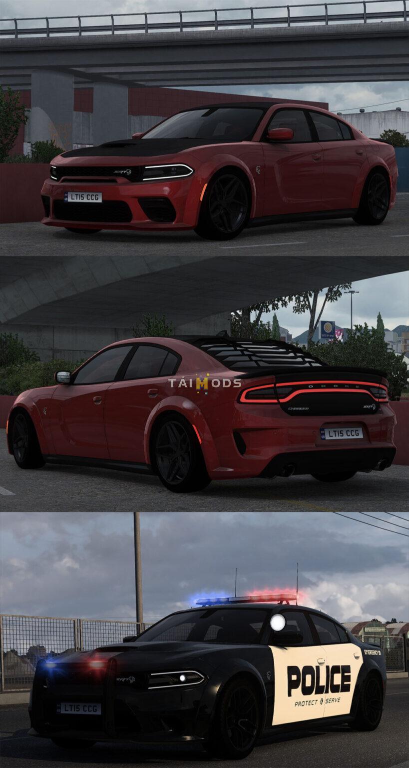 MOD ETS2 – Xe Hơi Dodge Charger SRT Hellcat Redeye Widebody 2021 (1.54) MOD ETS2 – Xe Hơi Dodge Charger SRT Hellcat Redeye Widebody 2021 (1.54)