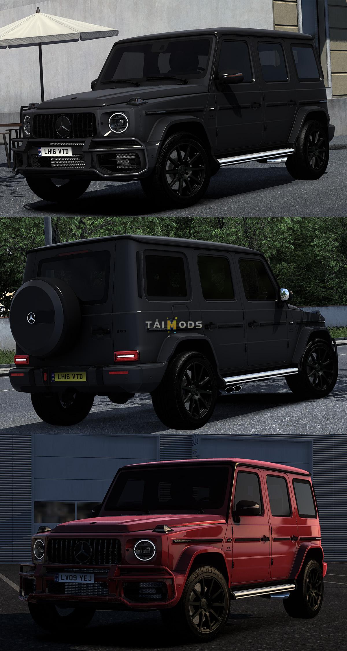 MOD ETS2 – Xe Hơi Mercedes-Benz W463 2022 G63 AMG (1.51)