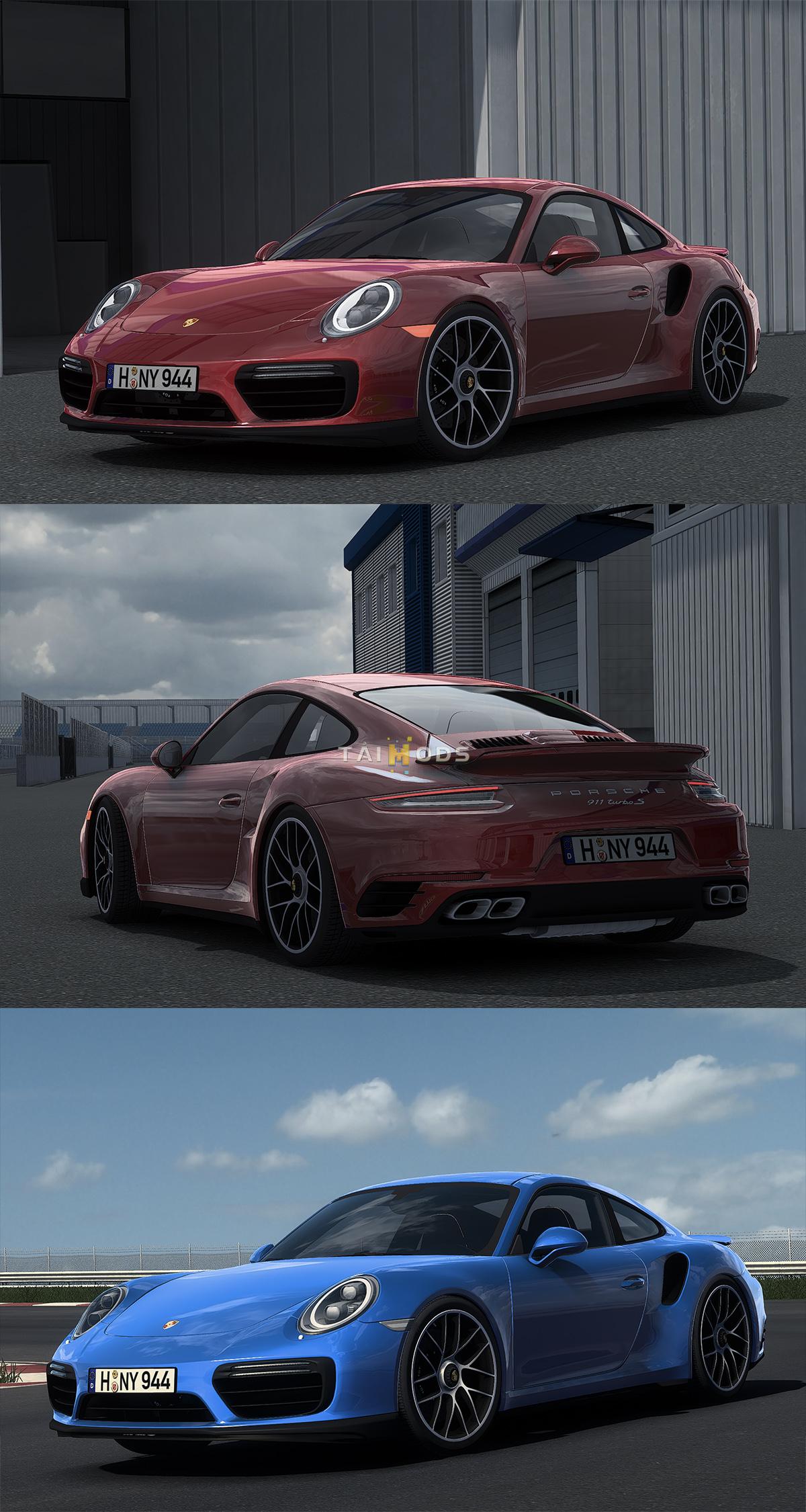 MOD ETS2 – Xe Hơi Porsche 991.2 911 Turbo S 2016 (1.51) MOD ETS2 – Xe Hơi Porsche 991.2 911 Turbo S 2016 (1.51)