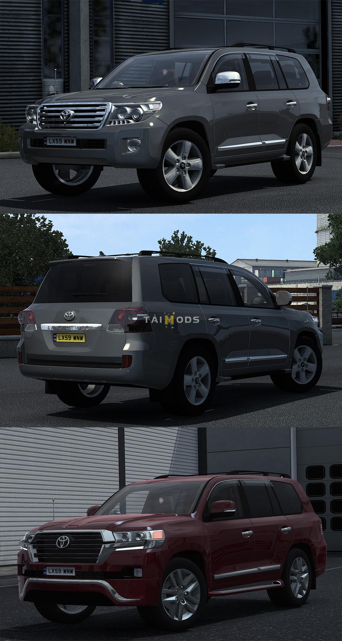 MOD ETS2 – Xe Hơi Toyota Land Cruiser 200 2012 (1.51)