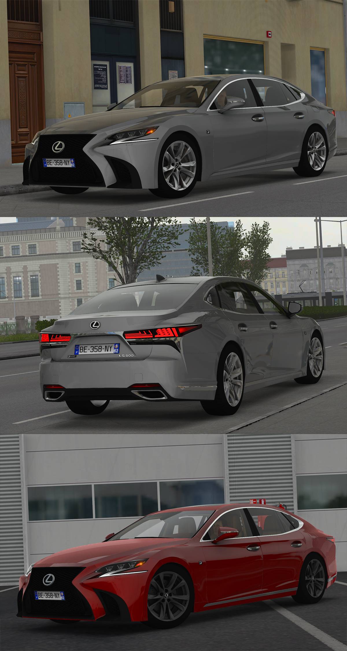 MOD ETS2 – Xe Hơi Lexus LS 500 F-Sport 2018 (1.50)