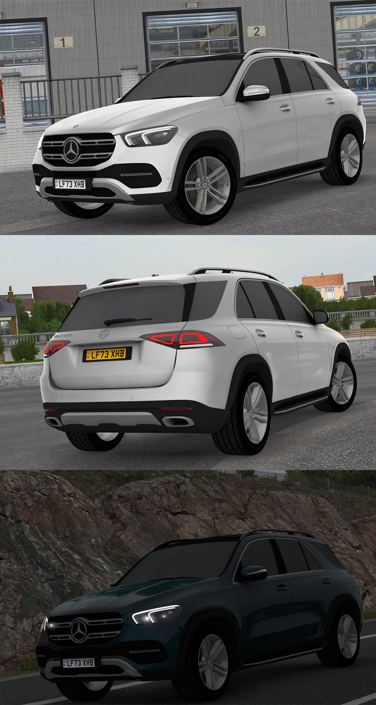MOD ETS2 – Xe Hơi Mercedes-Benz W167 GLE-Class (1.49) MOD ETS2 – Xe Hơi Mercedes-Benz W167 GLE-Class (1.49)