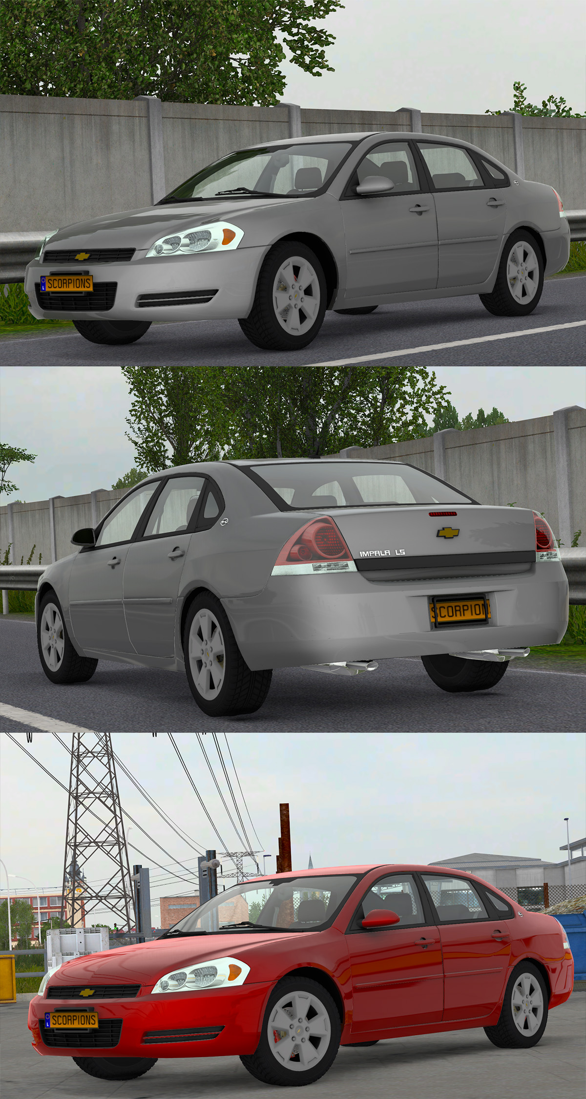 MOD ETS2 – Xe Hơi Chevrolet Impala 2006 (1.50) MOD ETS2 – Xe Hơi Chevrolet Impala 2006 (1.50)