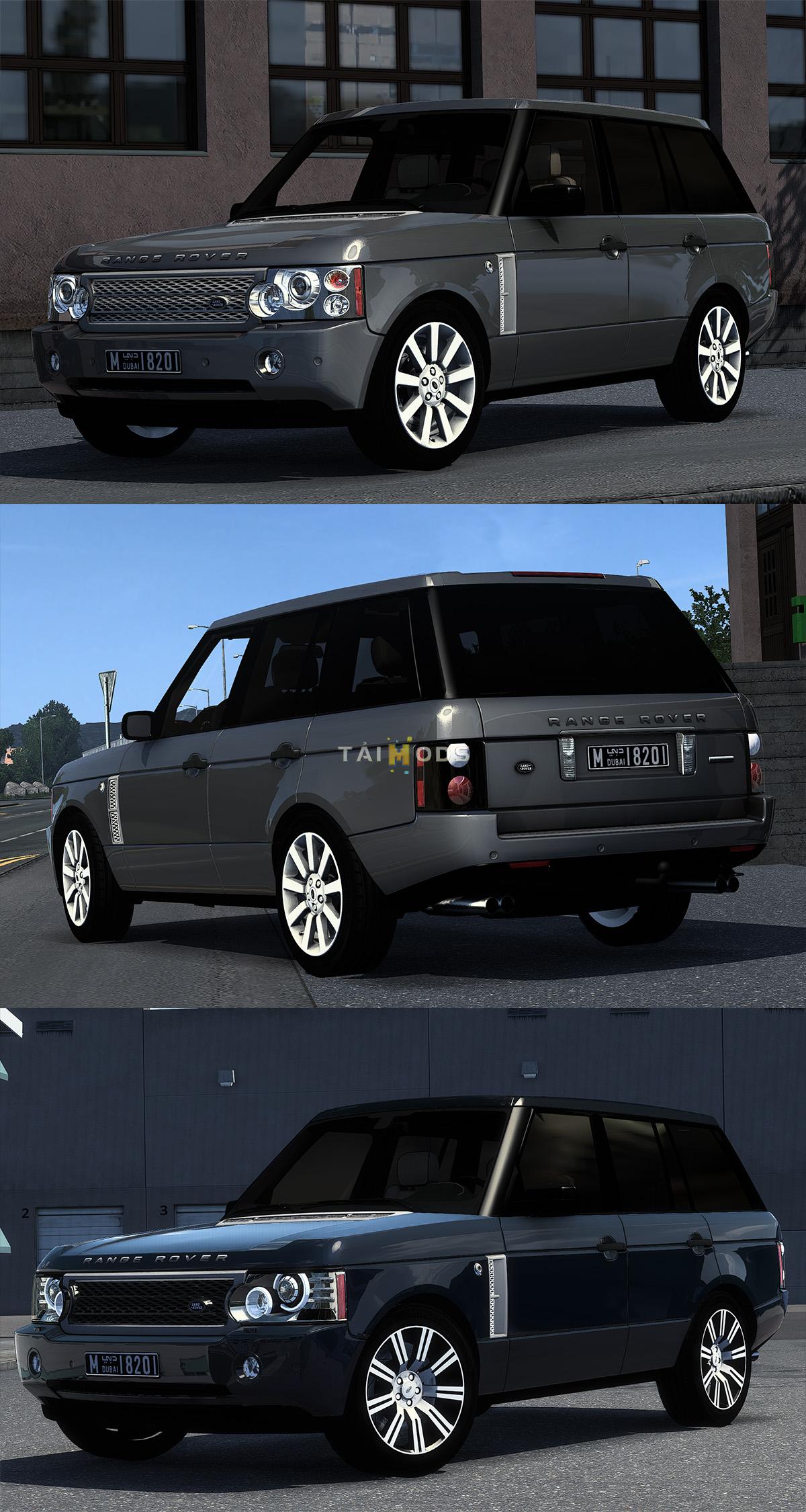 MOD ETS2 – Xe Hơi Land Rover Range Rover Supercharged V8 2008 (1.51) MOD ETS2 – Xe Hơi Land Rover Range Rover Supercharged V8 2008 (1.51)