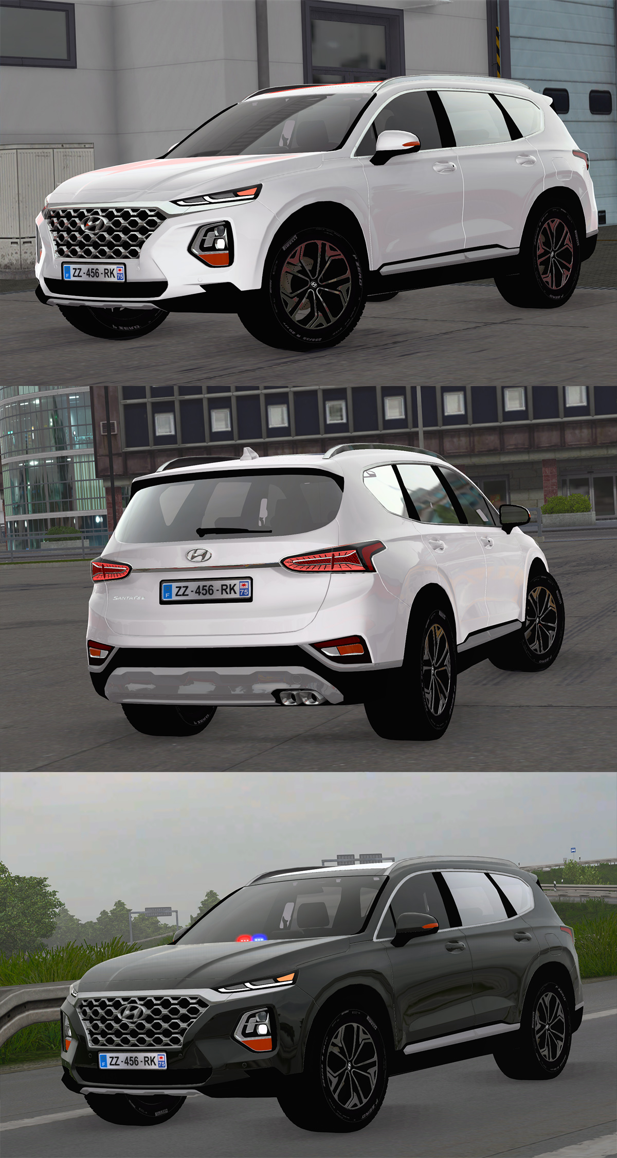 MOD ETS2 – Xe Hơi Hyundai Santa Fe TM V2.3 1.49 MOD ETS2 – Xe Hơi Hyundai Santa Fe TM V2.3 1.49