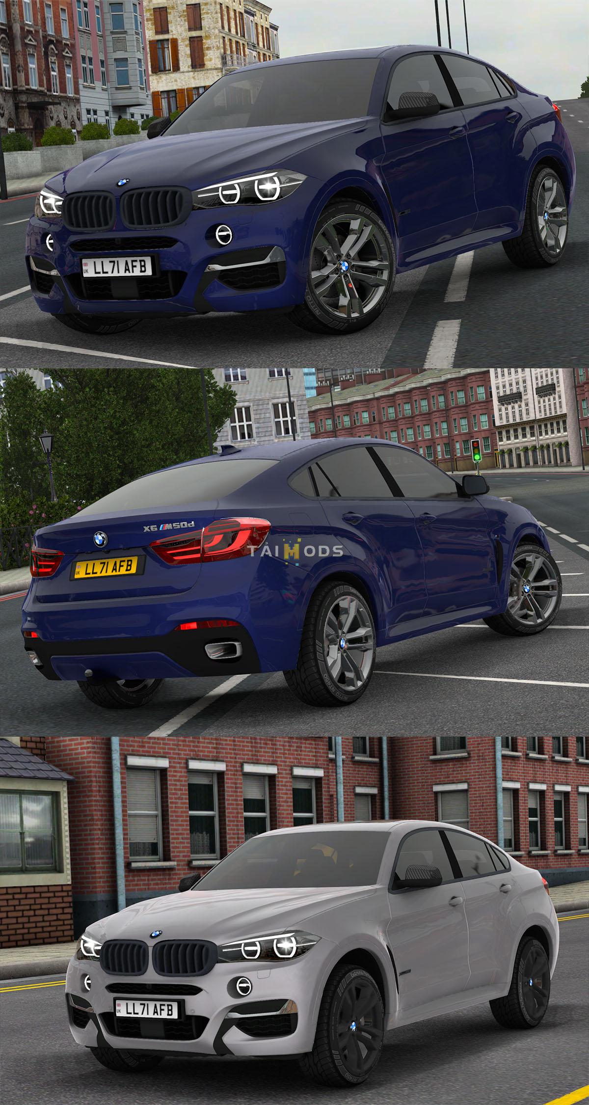 MOD ETS2 – Xe Hơi BMW X6 M50d F16 V2.8 1.48