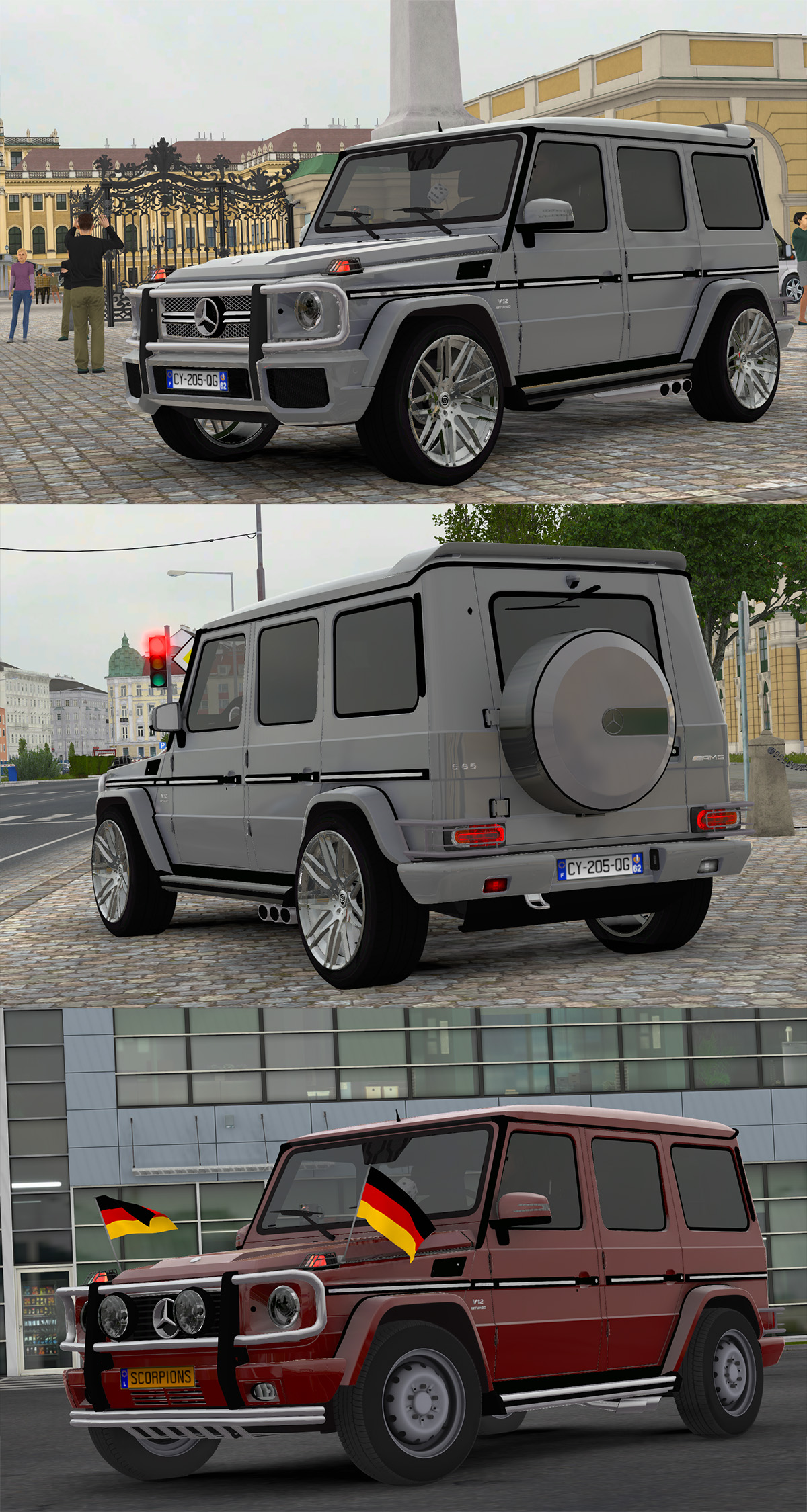 MOD ETS2 – Xe Hơi Mercedes-Benz W463 2012 G65 AMG (1.50)