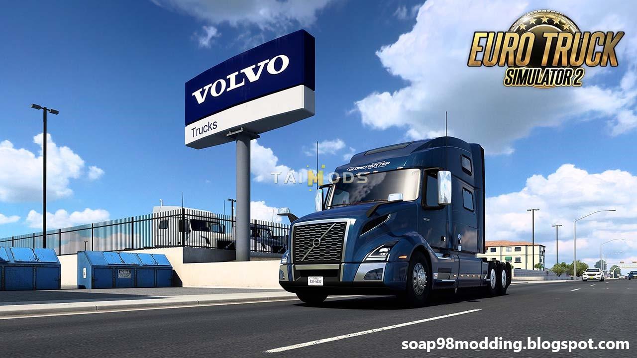 MOD ETS2 – Xe Tải Volvo VNL 2018 (1.51) MOD ETS2 – Xe Tải Volvo VNL 2018 (1.51)