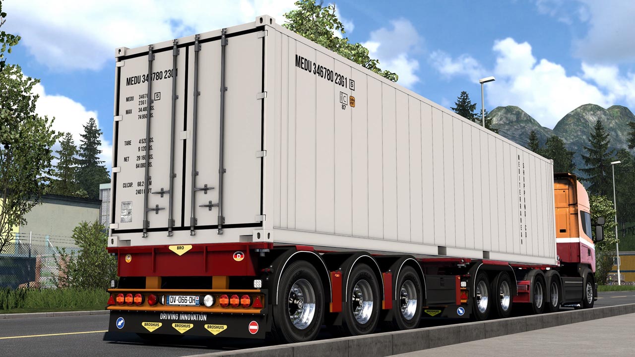 MOD ETS2 – Thùng Hàng European Trailer Pack (1.51)