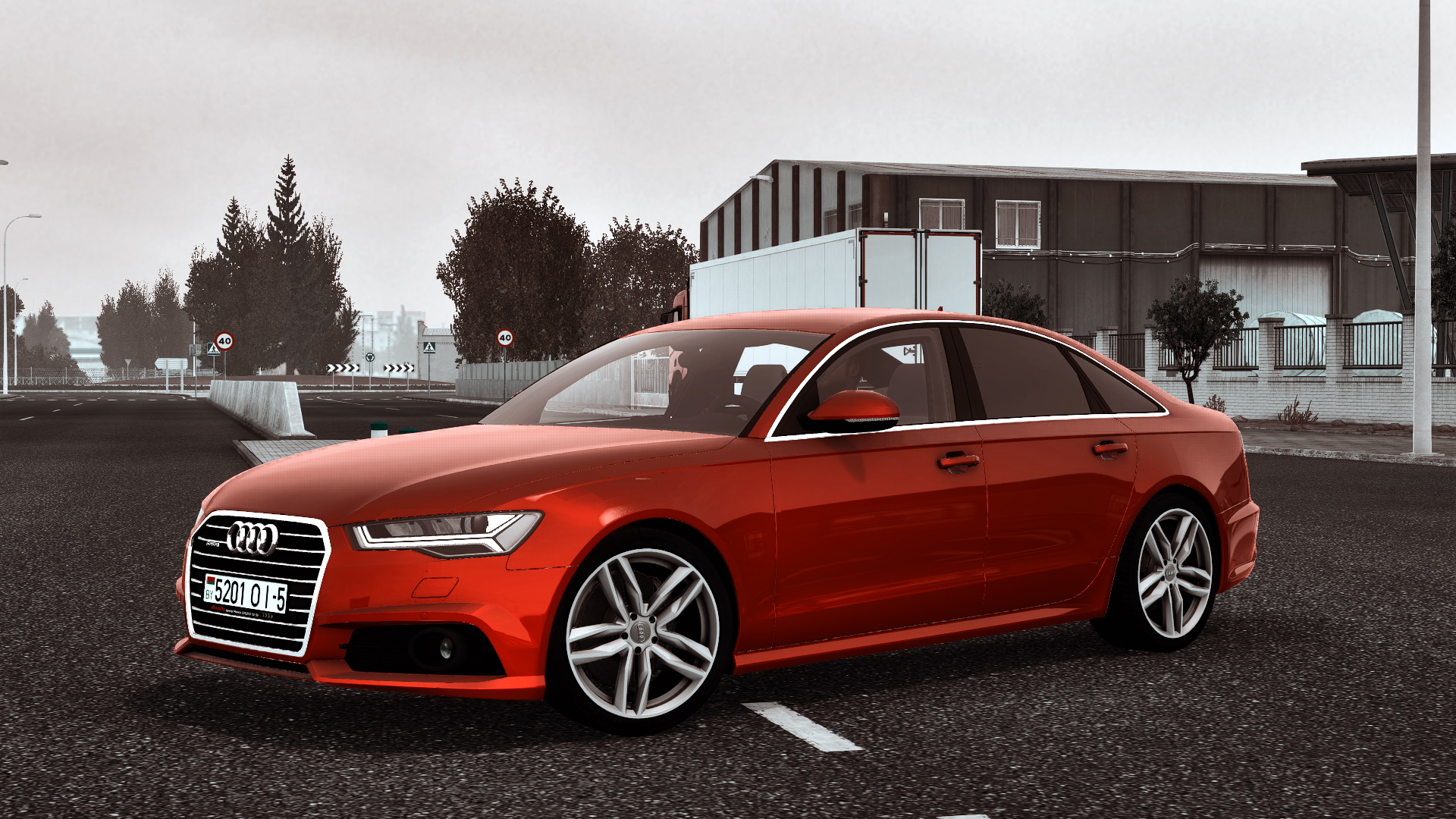MOD ETS2 – Xe Hơi Audi A6 C7 3.0 TFSI 2015 v3.2 (1.56)