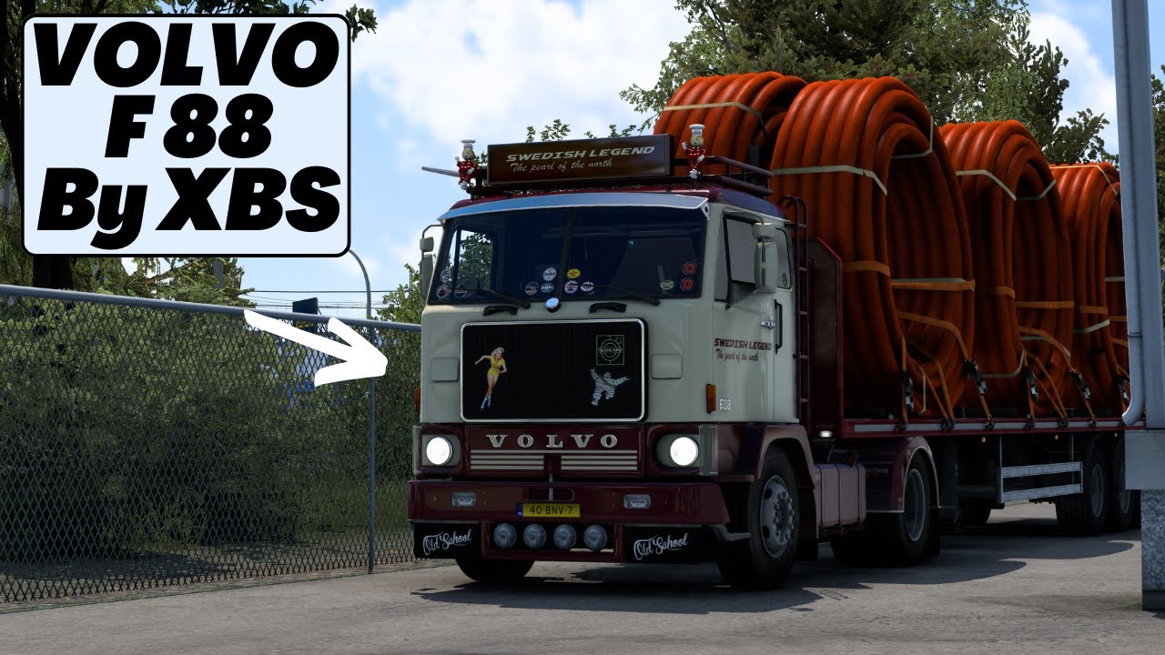 MOD ETS2 – Xe Tải Volvo F88 (1.50)