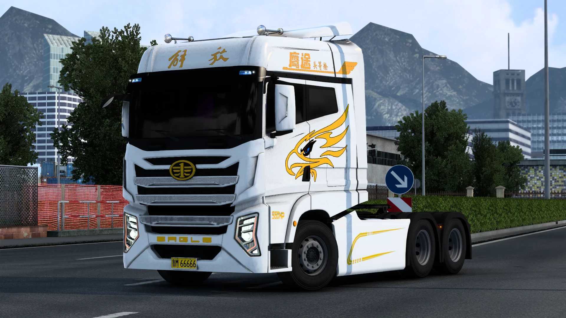 MOD ETS2 – Xe Tải Trung Quốc FAW Eagle First Class (1.49)