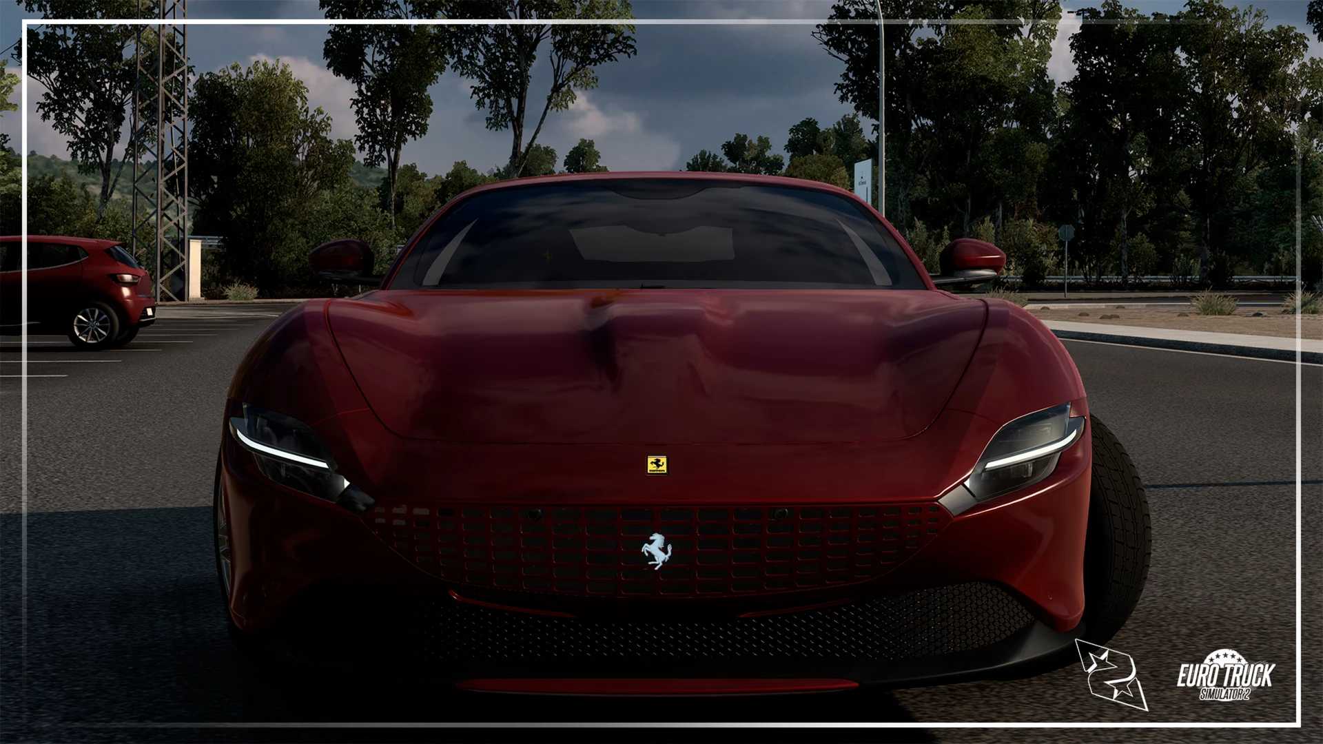 MOD ETS2 – Xe Hơi Ferrari Roma 2021 v2.0 (1.48)