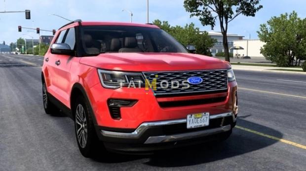 MOD ETS2 – Xe Hơi Ford Explorer Platinum 2019 V1.5 (1.52)
