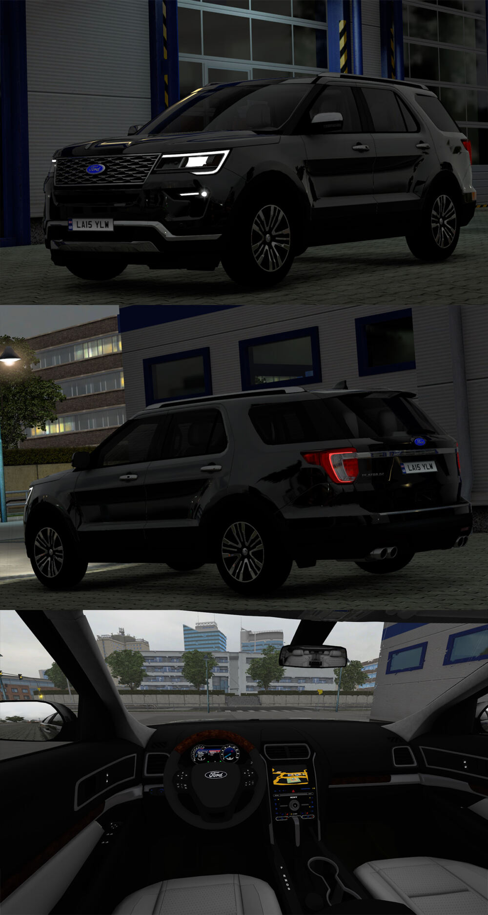 MOD ETS2 – Xe Hơi Ford Explorer Platinum 2019 (1.50) MOD ETS2 – Xe Hơi Ford Explorer Platinum 2019 (1.50)