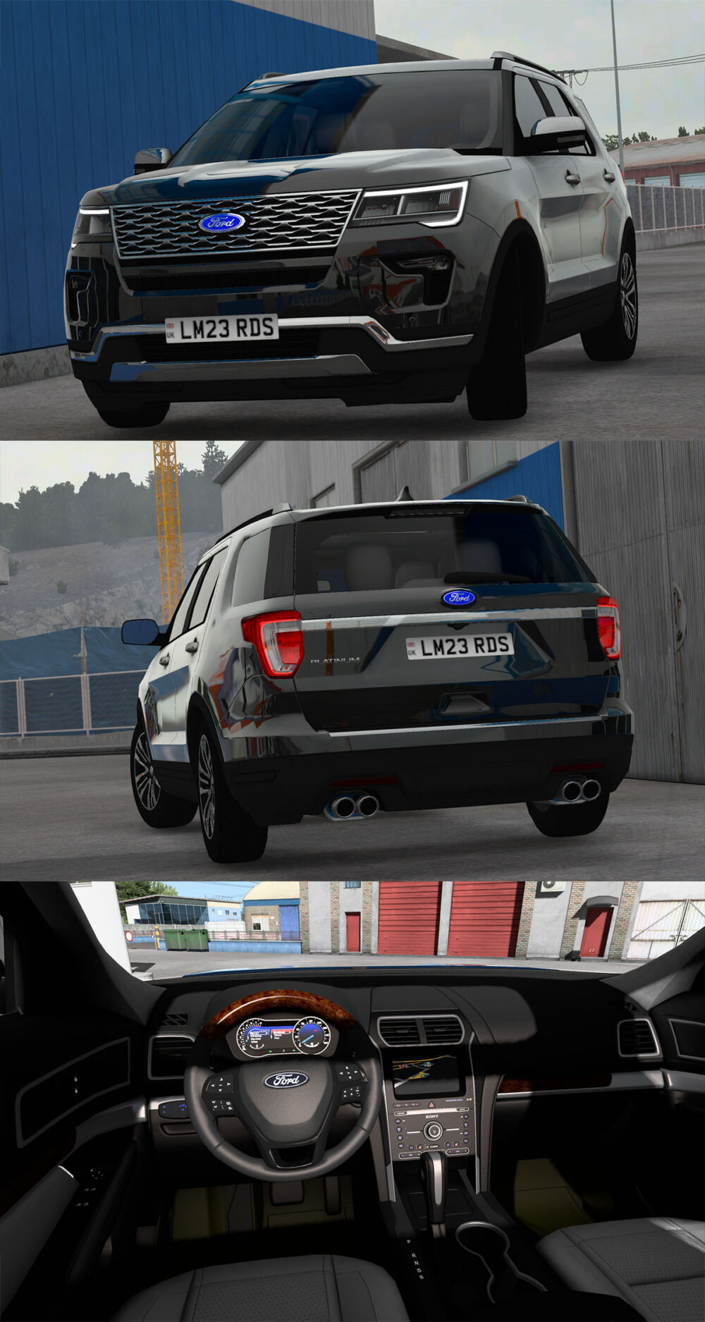 MOD ETS2 – Xe Hơi Ford Explorer Platinum 2019 (1.49)