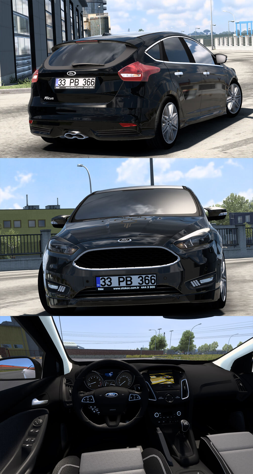 MOD ETS2 – Xe Hơi Ford Focus Mk3 (1.50) MOD ETS2 – Xe Hơi Ford Focus Mk3 (1.50)