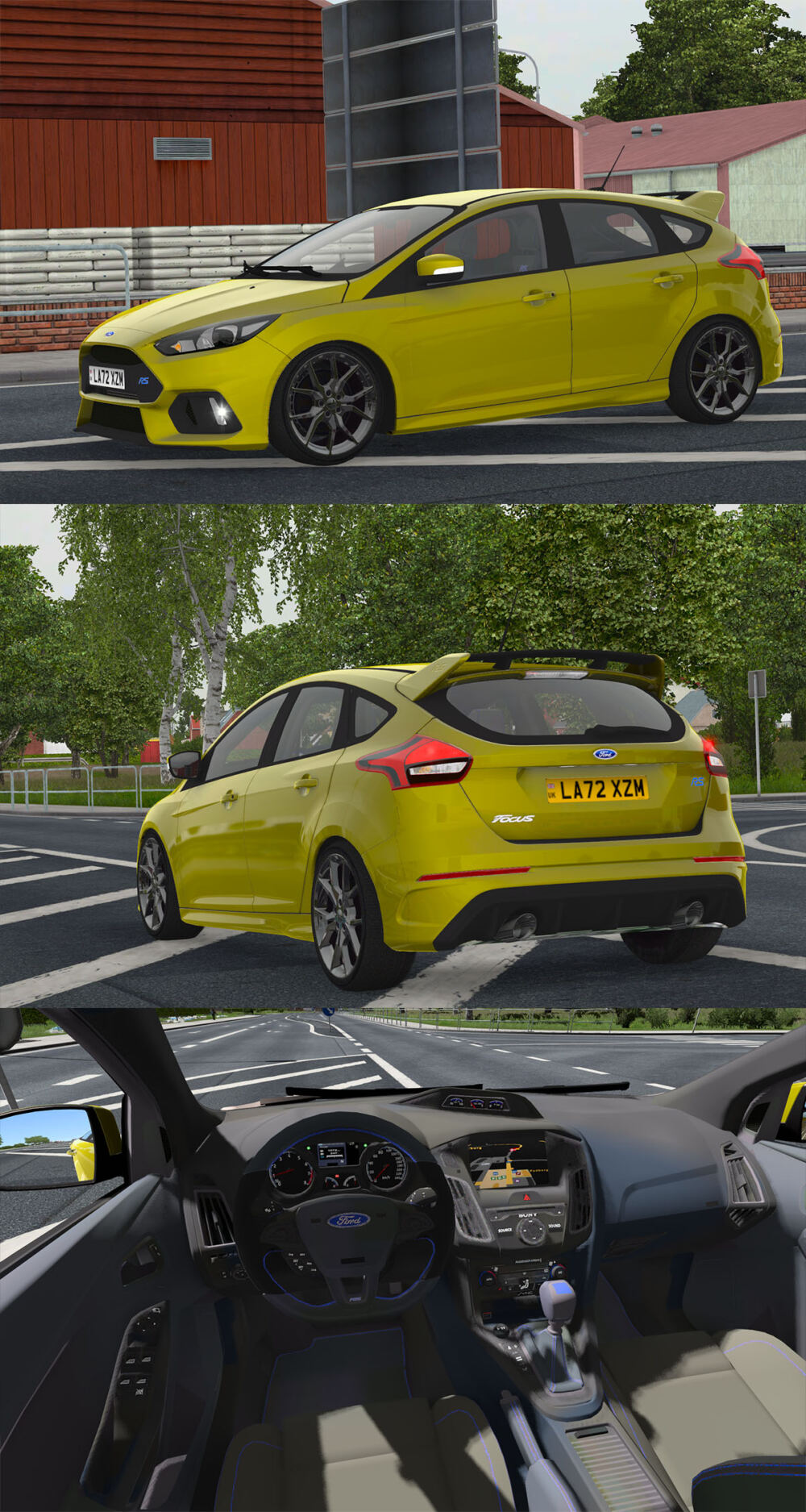 MOD ETS2 – Xe Hơi Ford Focus RS Mk3 2017 v2.6 – 1.49