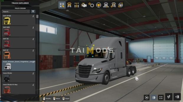 MOD ETS2 – Xe Tải Freightliner Cascadia 2025 (1.52)