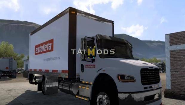 MOD ETS2 – Xe Tải Freightliner M2 + Cargas Torton V1.0 (1.52)