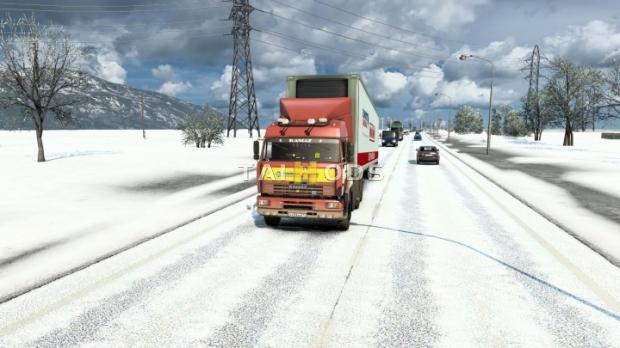 MOD ETS2 – Bản Đồ Harsh Russia. Zabaikalie R6 V1.52 (1.52)