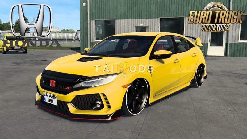 MOD ETS2 – Xe Hơi Honda Civic FC5 / FK8 V2 (1.48)