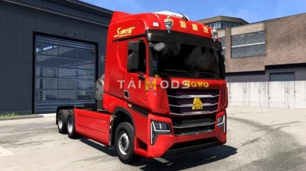MOD ETS2 – Xe Tải Howo Max V1.3 (1.53)