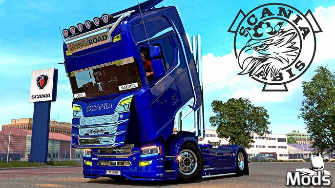 MOD ETS2 – Xe Tải Scania ilego V8 (1.56) MOD ETS2 – Xe Tải Scania ilego V8 (1.56)