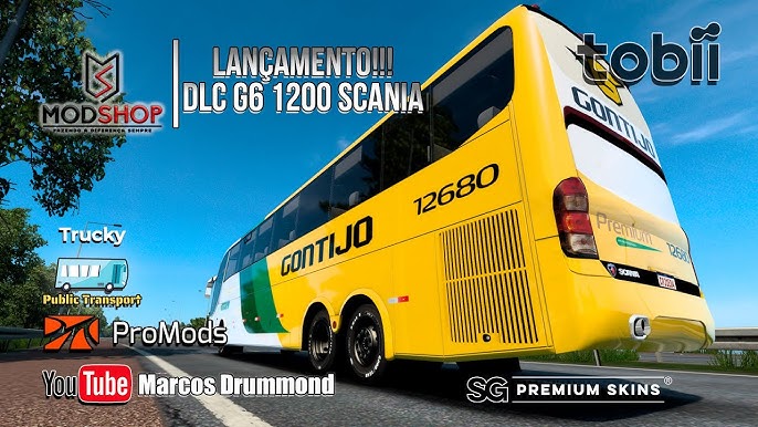 MOD ETS2 – Xe Khách PARADISO G6 1200 – SCANIA K124 (1.56)