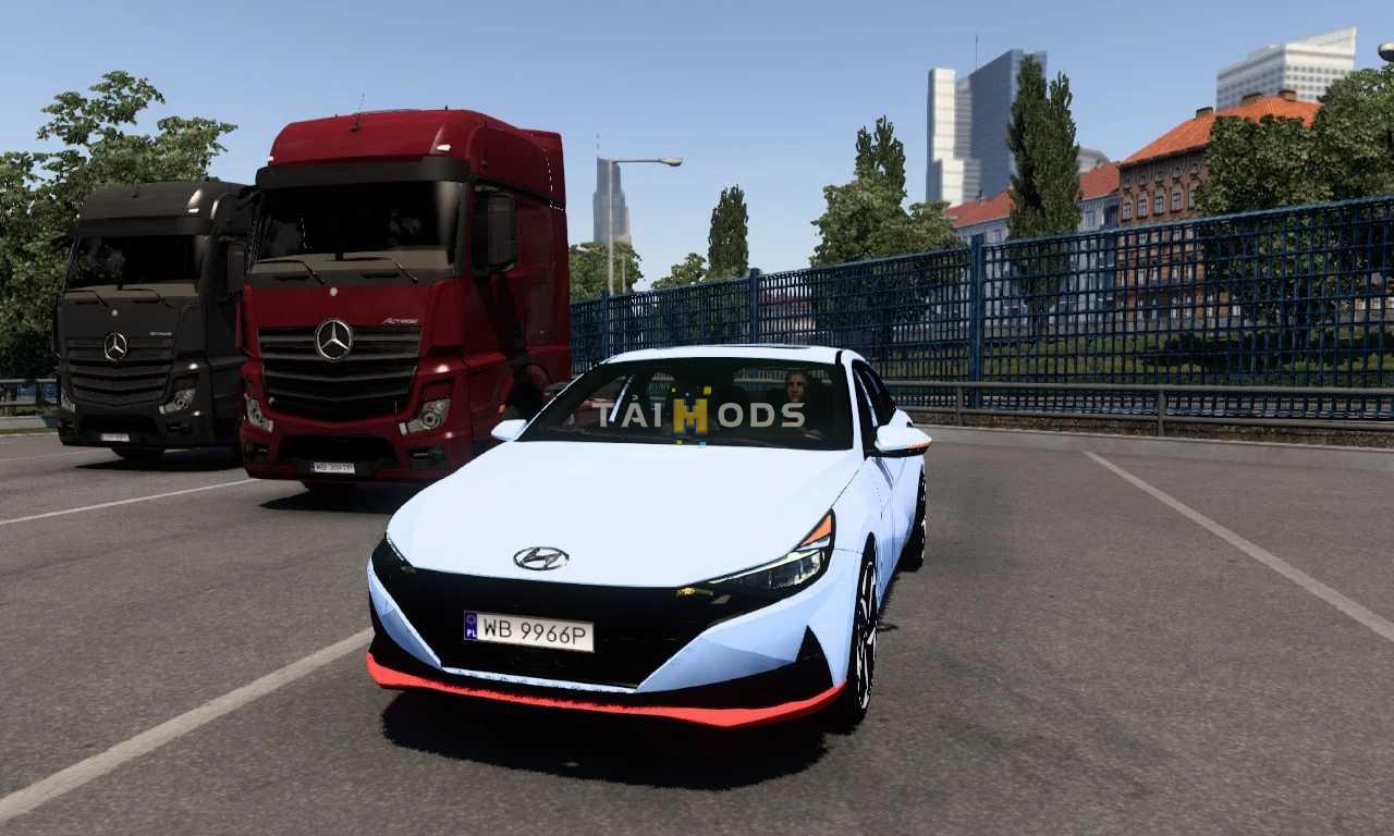 MOD ETS2 – Xe Hơi Hyundai Elantra v1.49