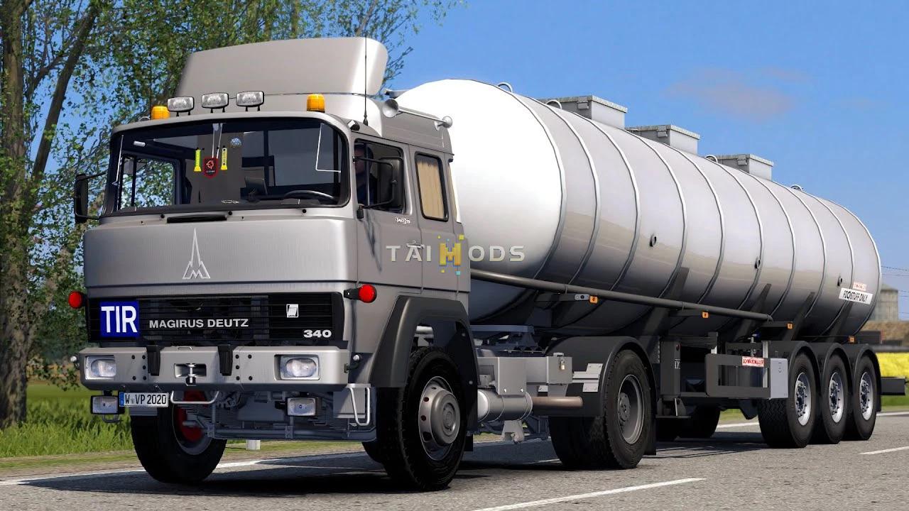 MOD ETS2 – Xe Tải Magirus Deutz 360M Turbo (1.48)