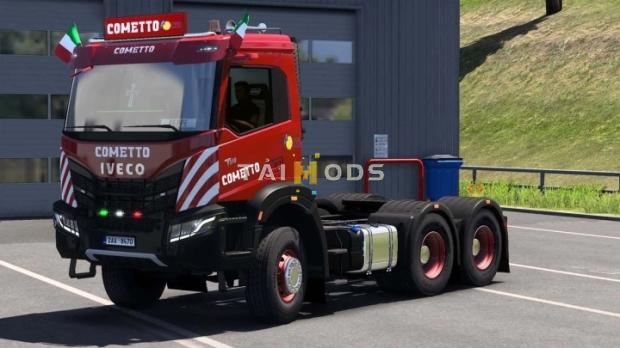 MOD ETS2 – Xe Tải Iveco T-Way+Trailers (1.53)
