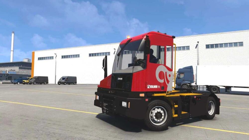 MOD ETS2 – Xe Đầu Kéo Bến Cảng Kalmar T2 Yard Truck (1.49)