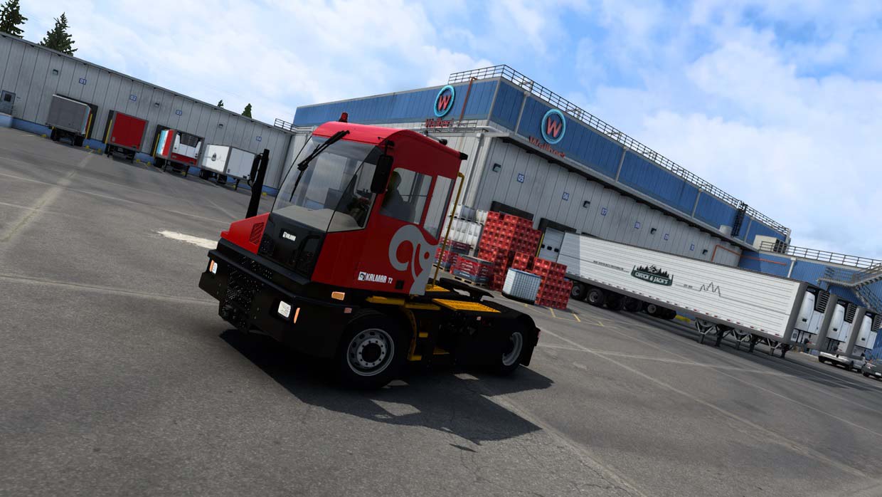 MOD ETS2 – Xe Tải Kalmar T2 Terminal Tractor (1.49)