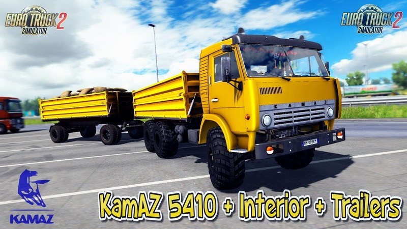 MOD ETS2 – Xe Tải KamAZ 5410 HQ (1.49)