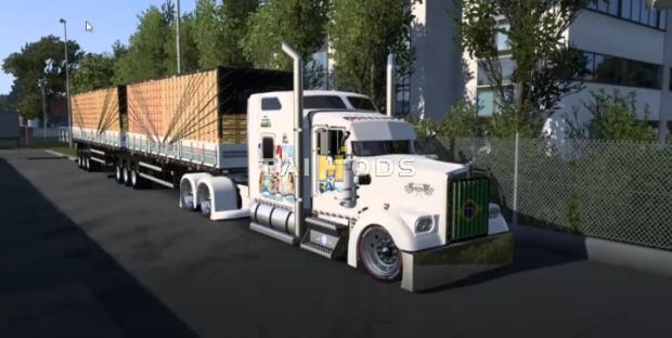 MOD ETS2 – Xe Tải Kenworth W900 LE (1.52)