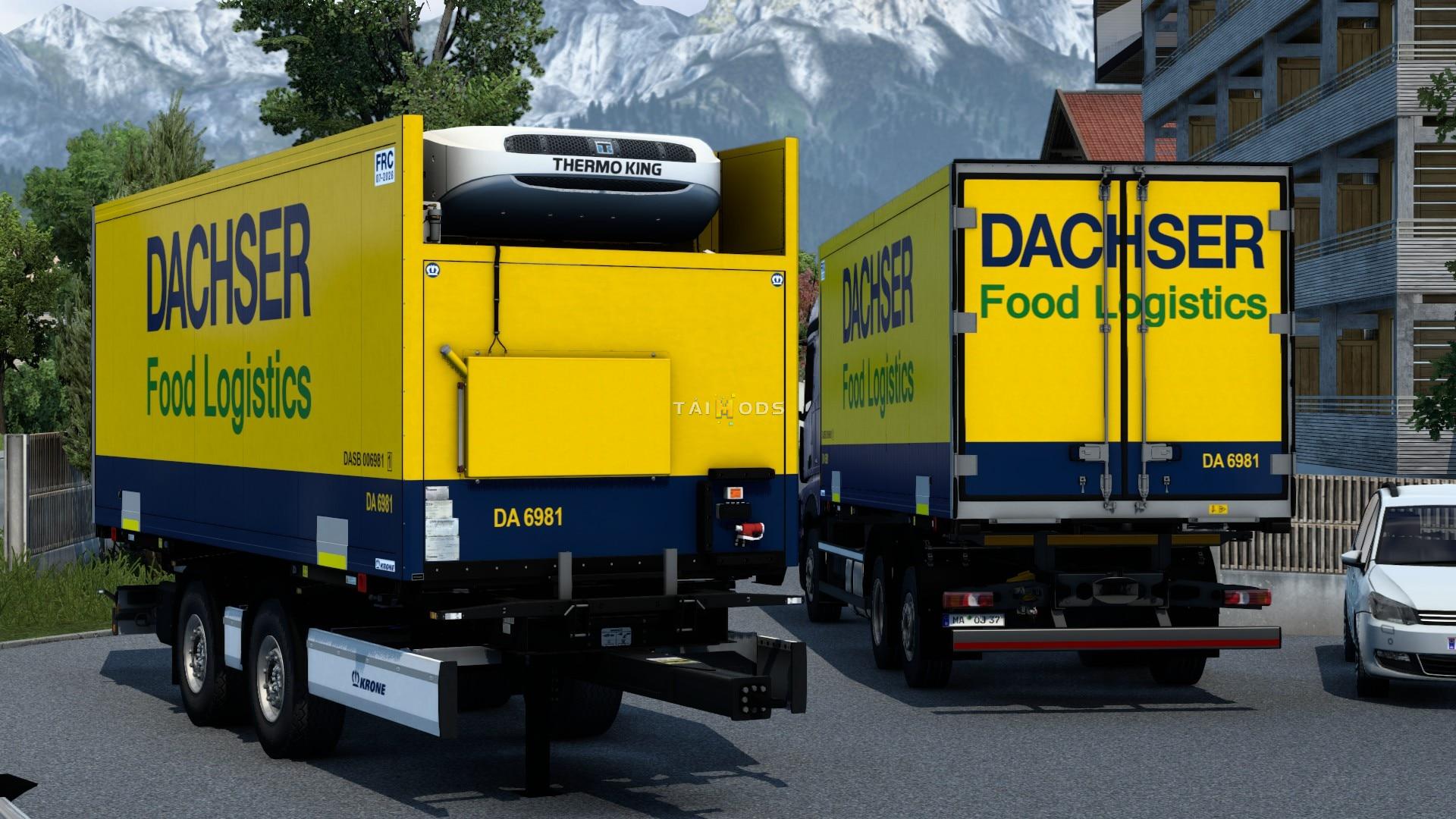 MOD ETS2 – Thùng Hàng Krone Profi Box Carrier Pack (1.54)