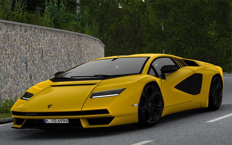 MOD ETS2 – Xe Hơi Lamborghini Countach LPI 800-4 2022 (1.49.)