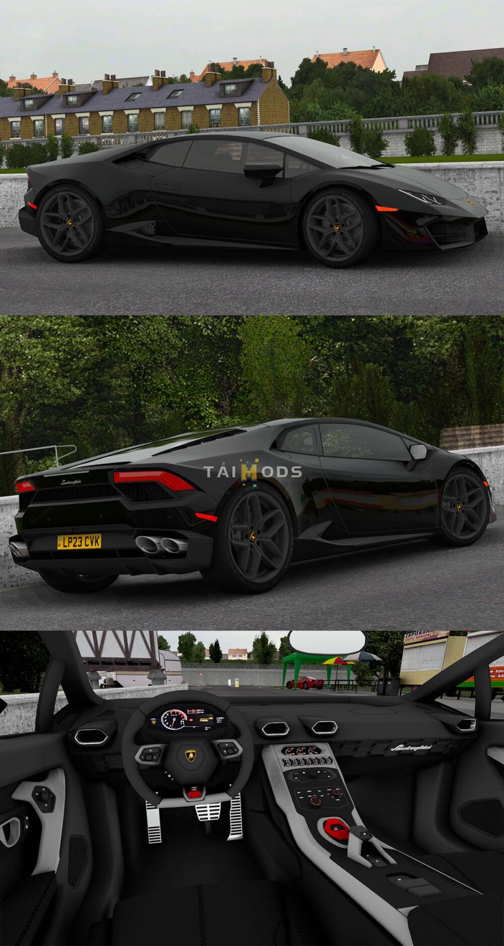 MOD ETS2 – Xe Hơi Lamborghini Huracan LP580-2 2017 (1.48)
