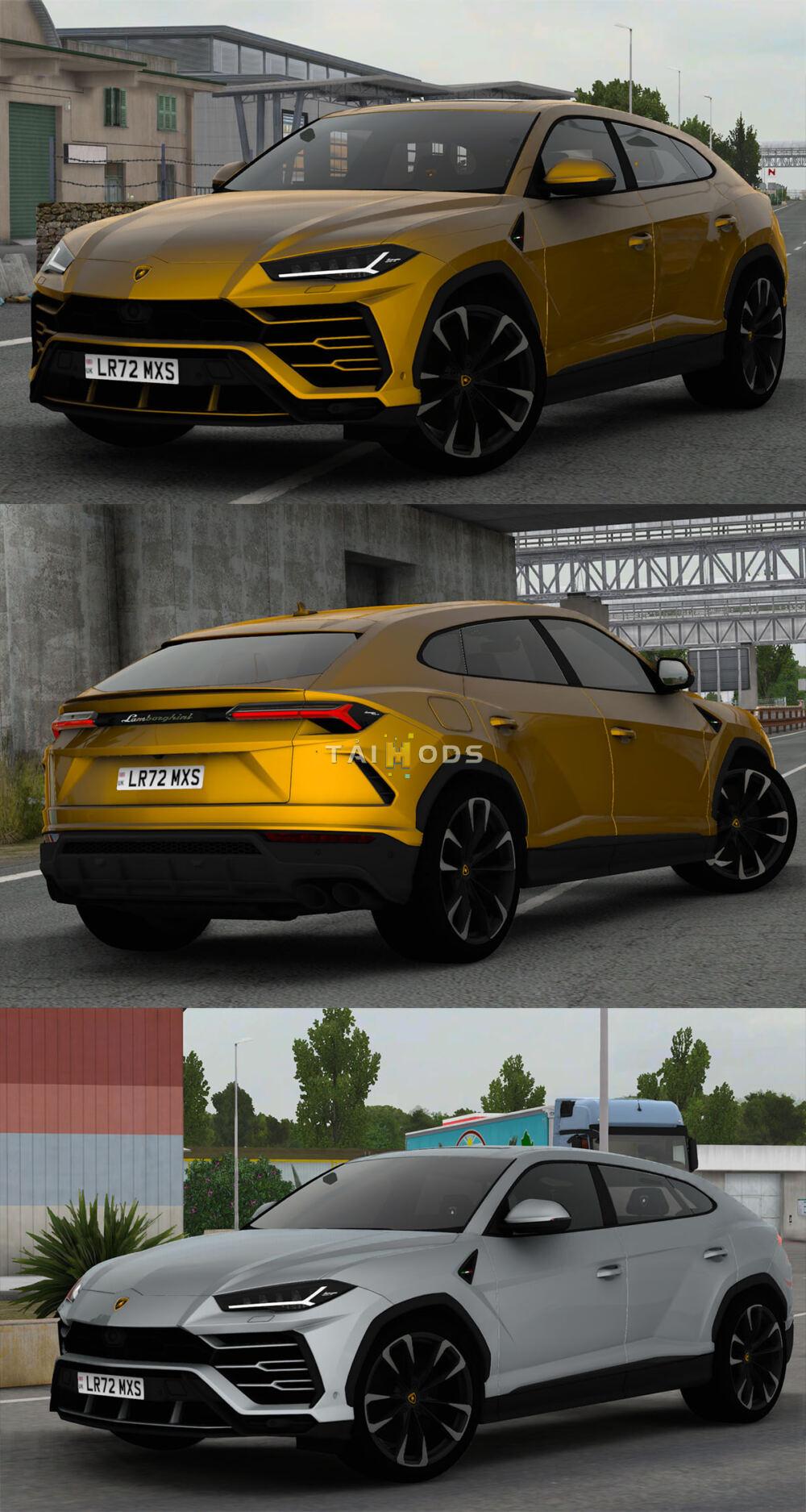 MOD ETS2 – Xe Hơi Lamborghini Urus 2018 v1.0 (1.48)
