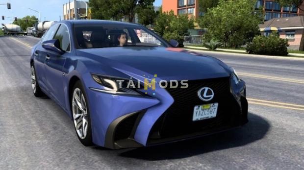 MOD ETS2 – Xe Hơi Lexus LS 500 F-Sport 2018 V1.5 (1.52)